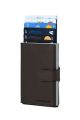Samsonite Alu Fit Slide-Up Wallet Dark Brown #6