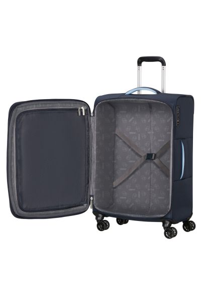 American Tourister Cloudrider Spinner M Exp Tsa Sky Navy #6