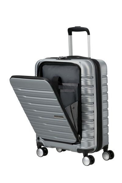American Tourister Flashline Spinner 55/20 Frontloader Sky Silver #6