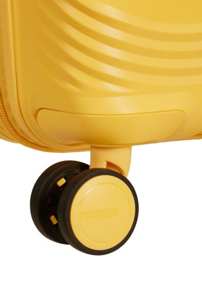 American Tourister Mickey Magic Spinner 55/20 Exp Tsa Mickey Flower Yellow #6