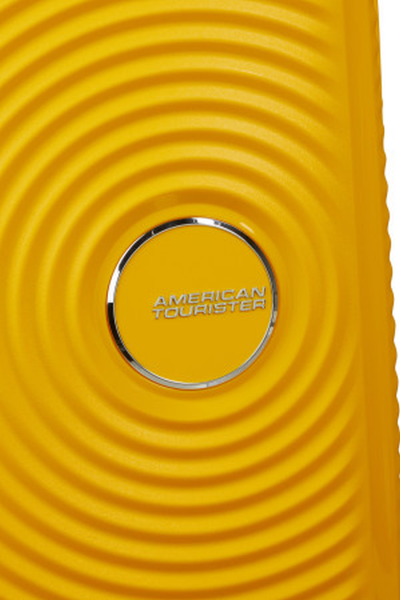 American Tourister Soundbox Mini Spinner 47/16 Golden Yellow #6
