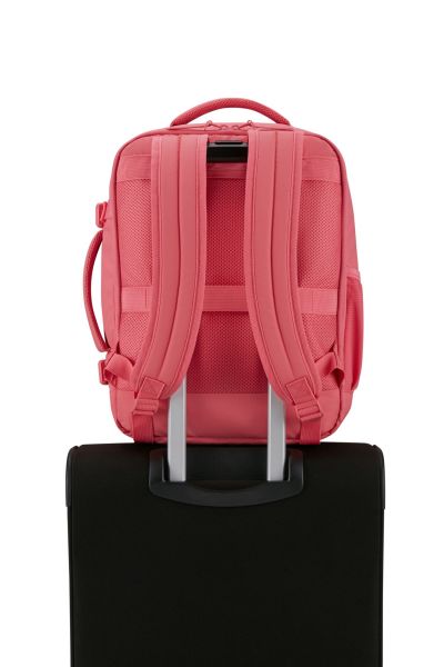 American Tourister Take2Cabin Casual Backpack Ms Puff Pink Glitch #6