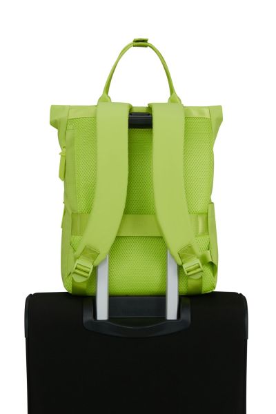 American Tourister Urban Groove Ug16 Backpack City Puff Hyper Lime #6