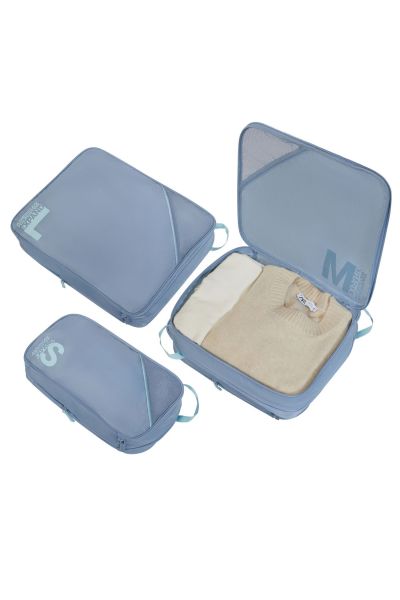 American Tourister Zubehör Packing Cubes S/M/L Stone Blue/Blue #6