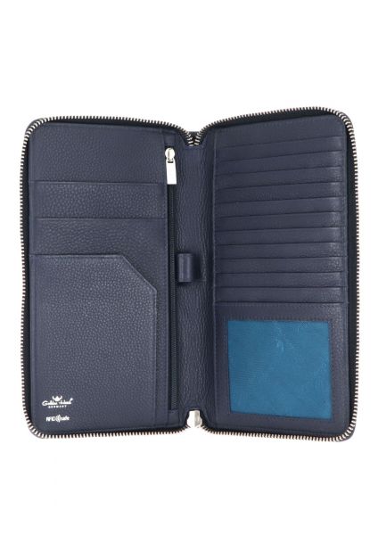 Golden Head Capri Brieftasche Blau #6