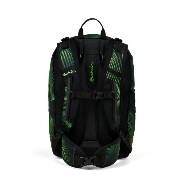 Satch Air Schulrucksack Seismic Green #6