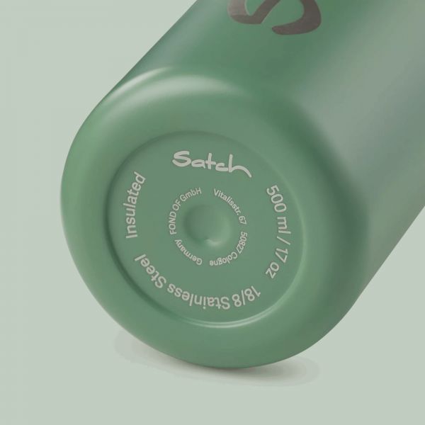 Satch Edelstahl Trinkflasche Nordic Jade Green #6