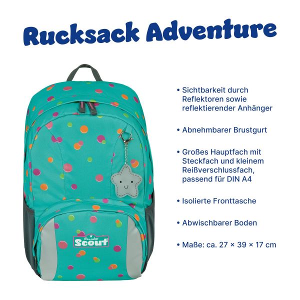 Scout Rucksack Adventure Rucksack Dots #6