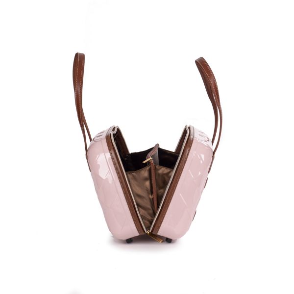 Stratic Leather and More Hartschalen-Koffer Beautycase (bis 28cm) rose #6
