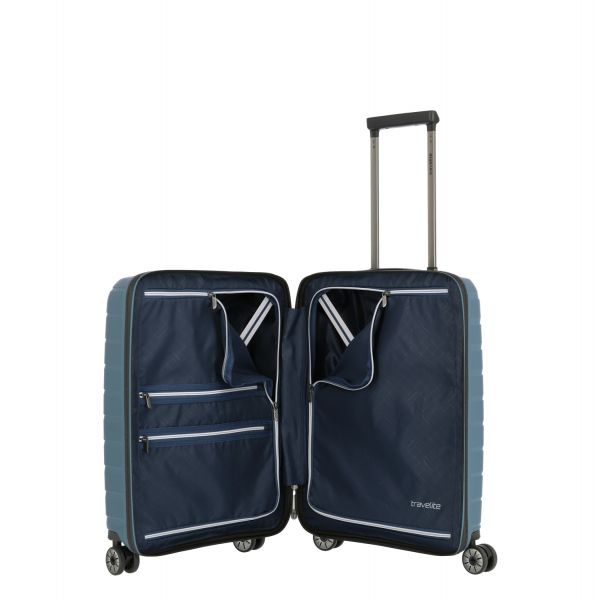 Travelite Air Base 4w Trolley S Vortasche Eisblau #6