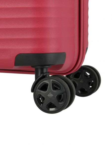 Travelite Air Stripe Trolley 4w L/M exp./S Red #6
