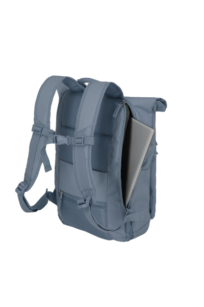 Travelite Basics Rollup Rucksack Rauchblau #6