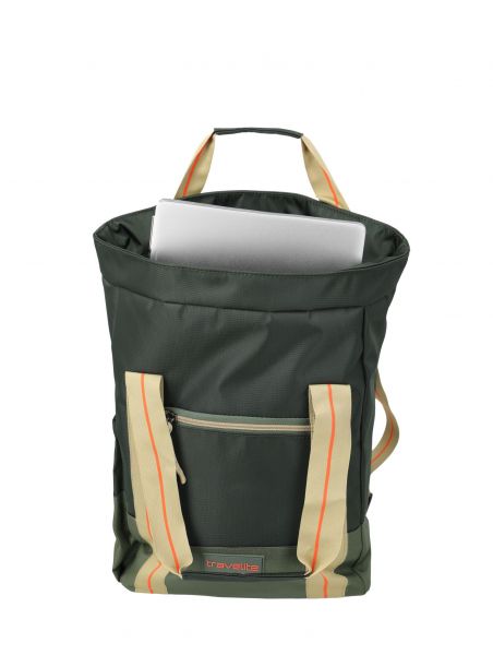 Travelite Color Craze Rucksack Tote Bag Olive #6