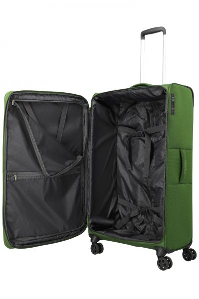 Travelite Cubis Trolley 4w L exp. Green #6