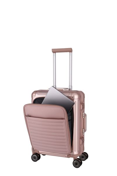 Travelite Next 4w Trolley S mit Vortasche 55 Rose #6