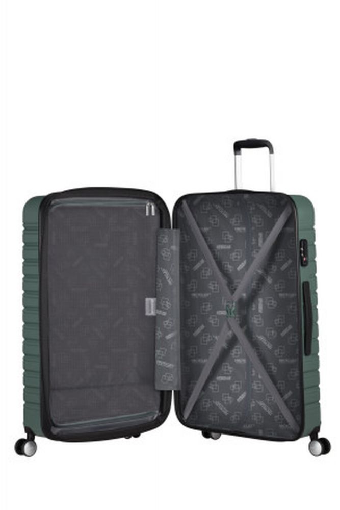 American Tourister Flashline Spinner 78/29 Exp Tsa Dark Forest #7