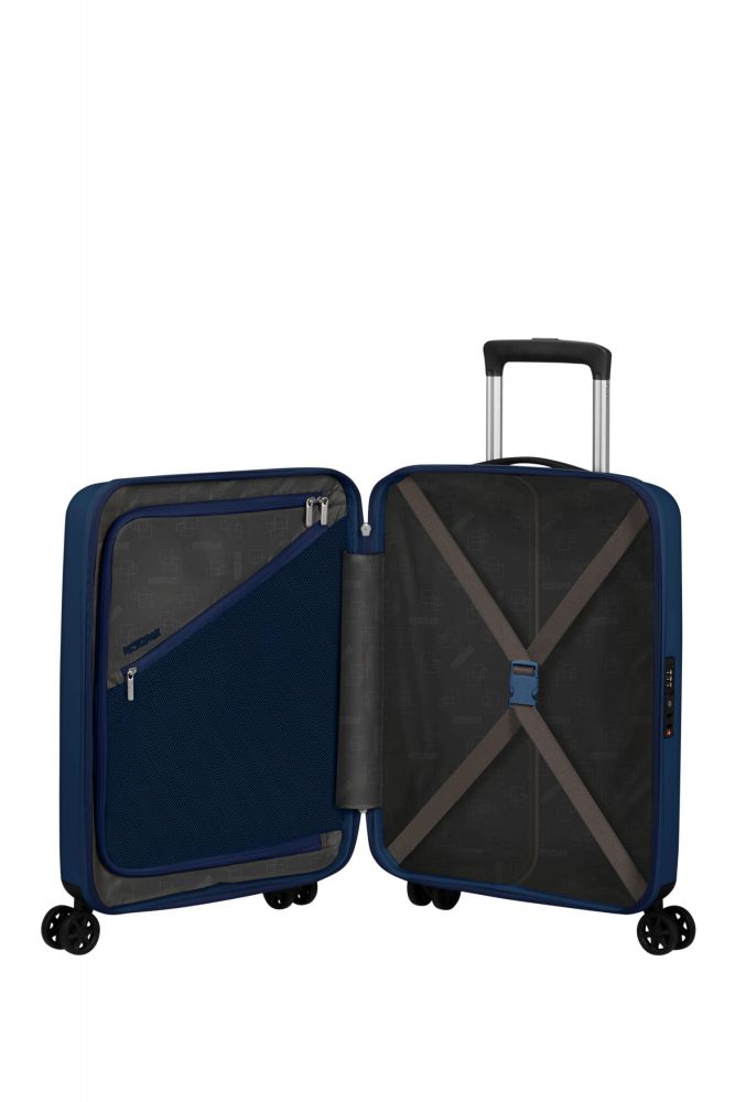 American Tourister Rejoy Spinner 55/20 Tsa Navy Blue #7