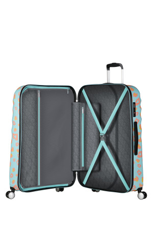 American Tourister Wavebreaker Disney Spinner 77/28 Tsa Disney Fl Minnie Pastel Dots #7