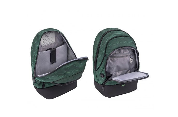 Belmil 2in1 School Backpack with Fanny pack Premium Schulrucksack Twist of Lime #7