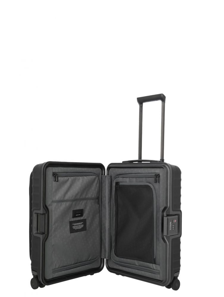Titan Overseas 4-Rad Trolley S Vortasche Nightshade Black #7