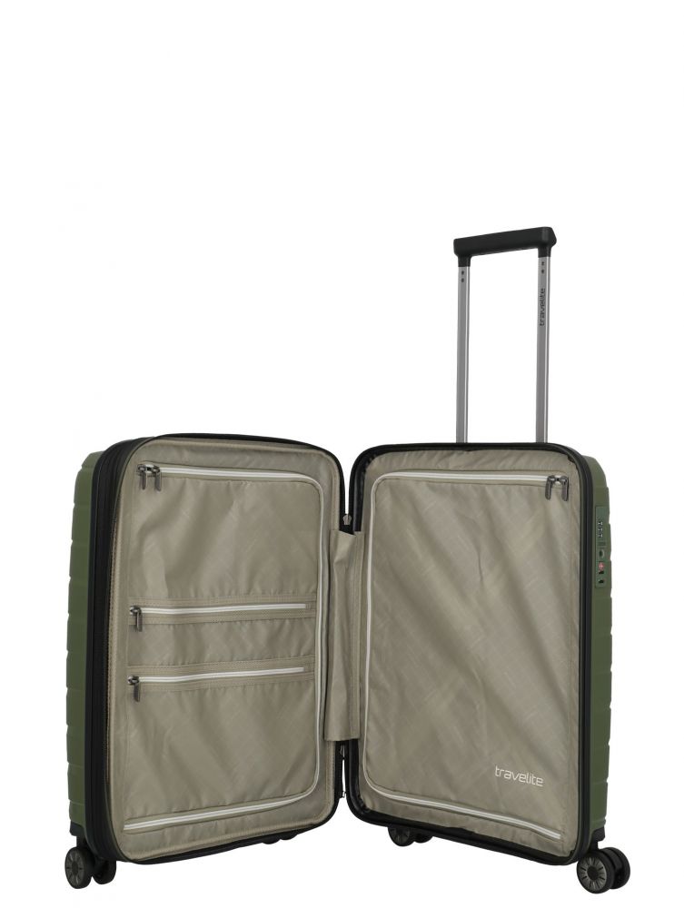Travelite Air Base 4w Trolley S erw. Olive #7