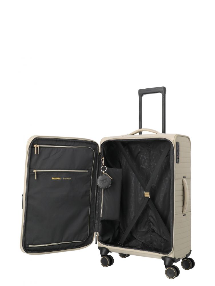 Travelite Barbara Stepp 4W Trolley M Beige #7