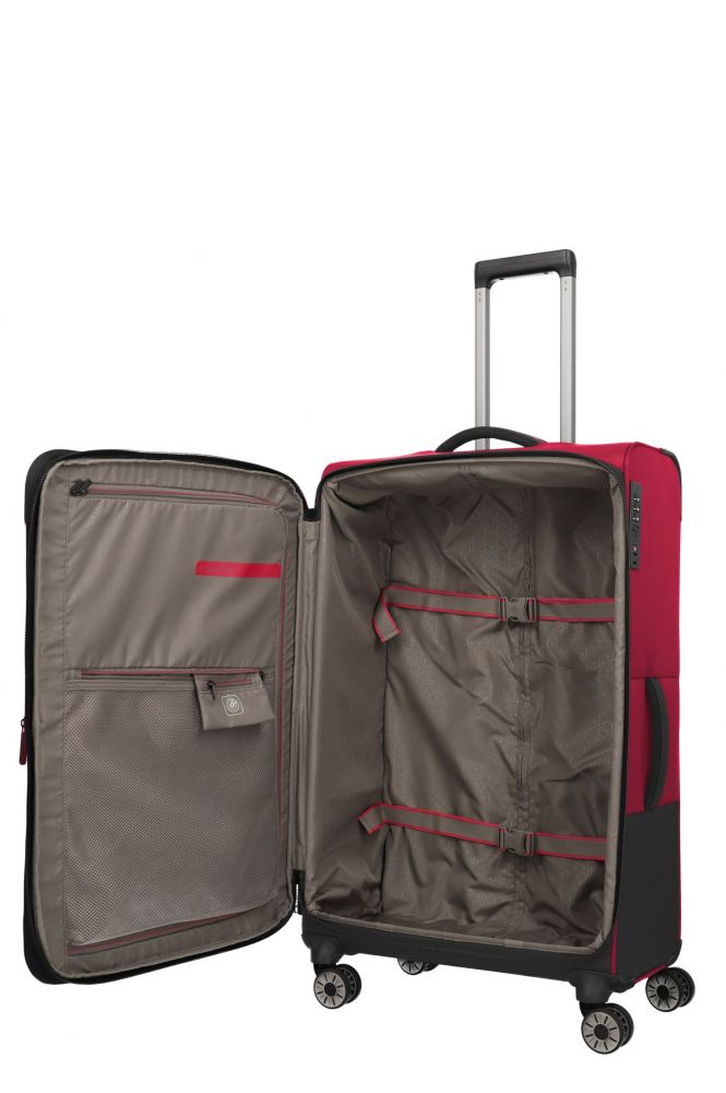 Travelite Crosslite 4w Trolley L Red #7