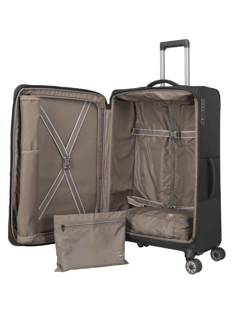 Travelite Crosslite Trolley XL Schwarz #7