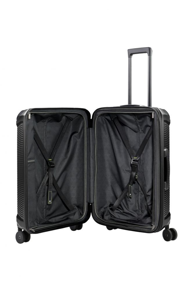 Travelite Millennium Trolley 4w L/M exp./S Black #7