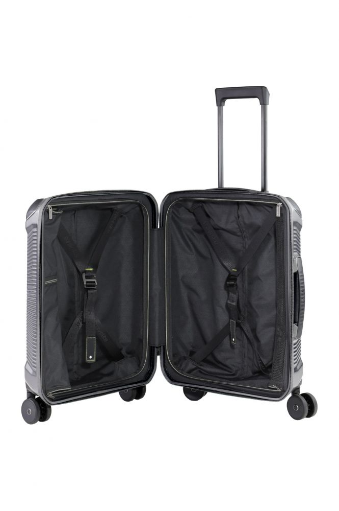 Travelite Millennium Trolley 4w L/M exp./S Silver #7