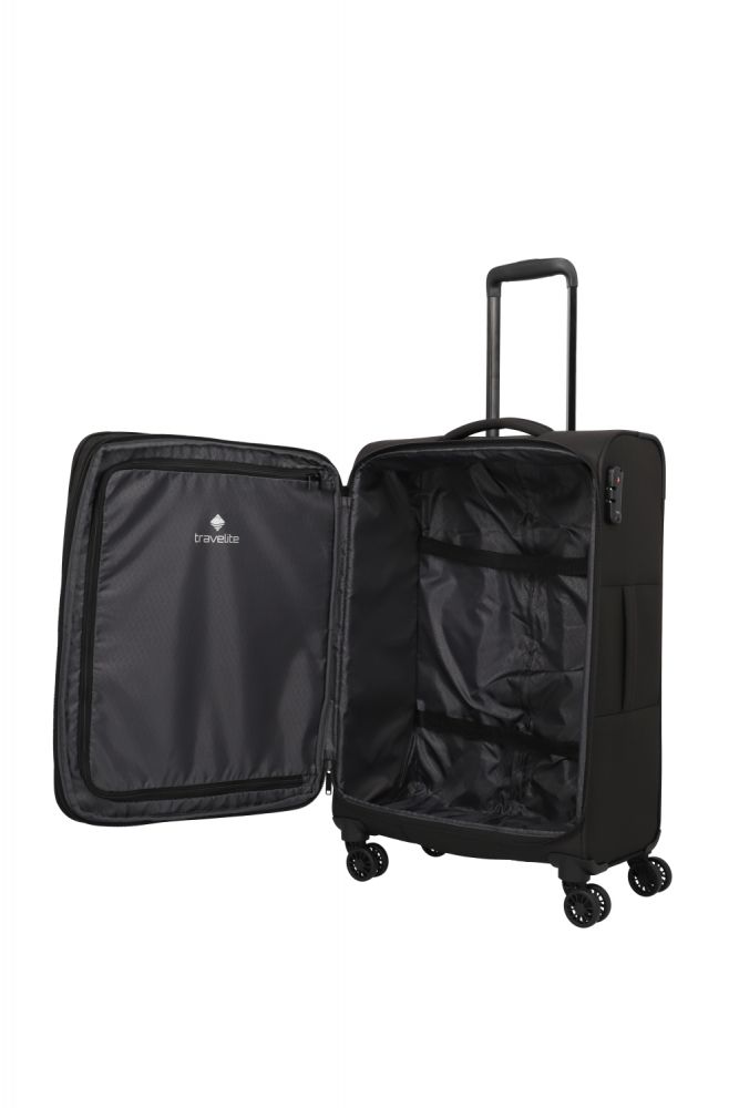 Travelite Rügen Kofferset 4w L/M/S Schwarz #7