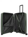 Travelite Air Stripe Trolley 4w L/M exp./S Green #7