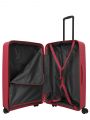 Travelite Air Stripe Trolley 4w L/M exp./S Red #7