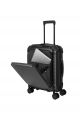 Travelite Millennium Trolley 4w S F. Pocket Black #7