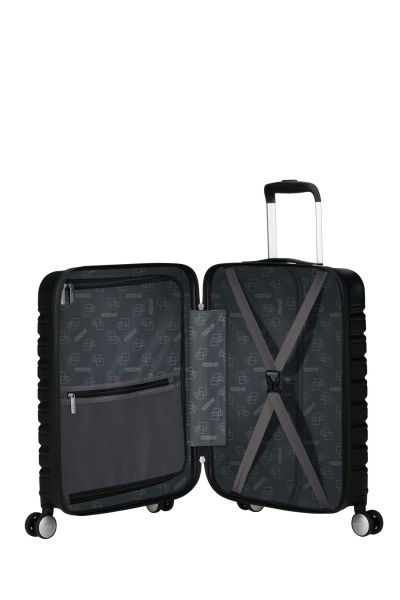 American Tourister Flashline Spinner 55/20 Frontloader Shadow Black #7