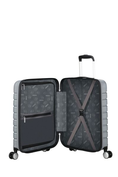 American Tourister Flashline Spinner 55/20 Frontloader Sky Silver #7