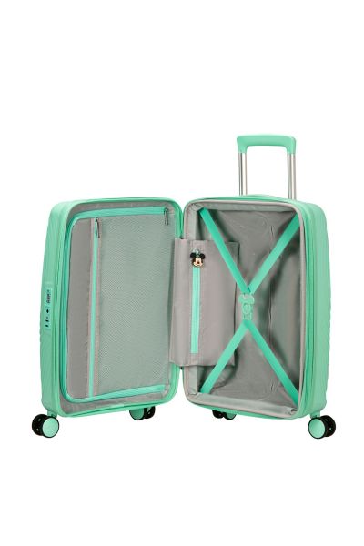 American Tourister Mickey Magic Spinner 55/20 Exp Tsa Mickey Jelly Mint #7