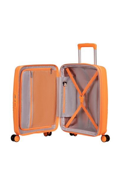 American Tourister Mickey Magic Spinner 55/20 Exp Tsa Mickey Peachy Orange #7