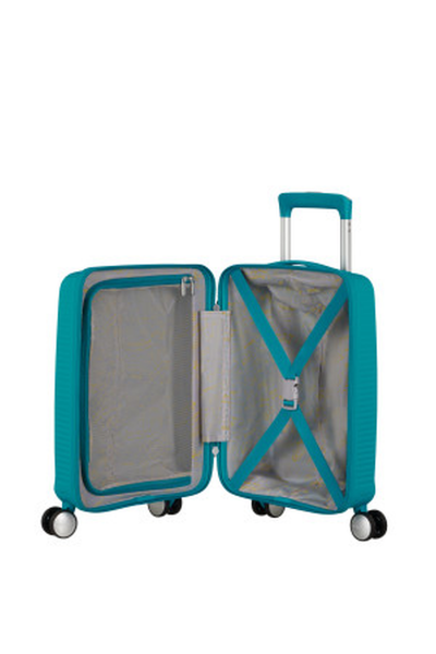 American Tourister Soundbox Mini Spinner 47/16 Deep Teal #7
