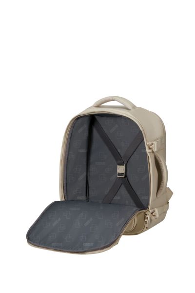 American Tourister Take2Cabin Casual Backpack Ms Mono Beige #7