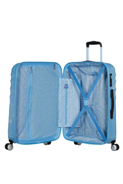 American Tourister Wavebreaker Disney Spinner 67/24 Tsa Disney Fl Stitch Universe #7