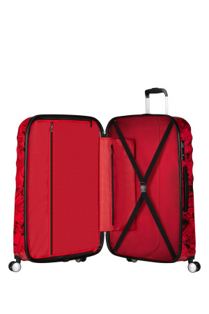 American Tourister Wavebreaker Disney Spinner 77/28 Tsa Disney Fl Mickey Comics Red #7