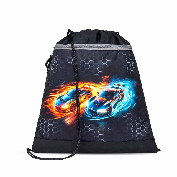 Belmil Mini-Fit ergonomisches Schulranzen-Set 4-teilig Rennauto #7