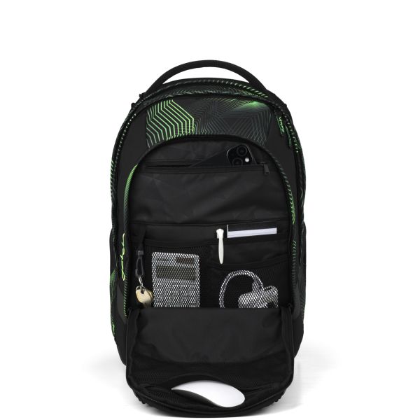 Satch Match Plus Schulrucksack Einzeln Seismic Green #7