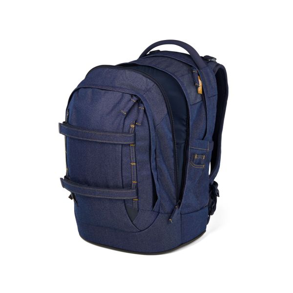Satch Pack Schulrucksack Set Denim Blue #7