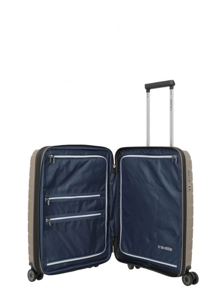 Travelite Air Base 4w Trolley S erw. Champagner #7