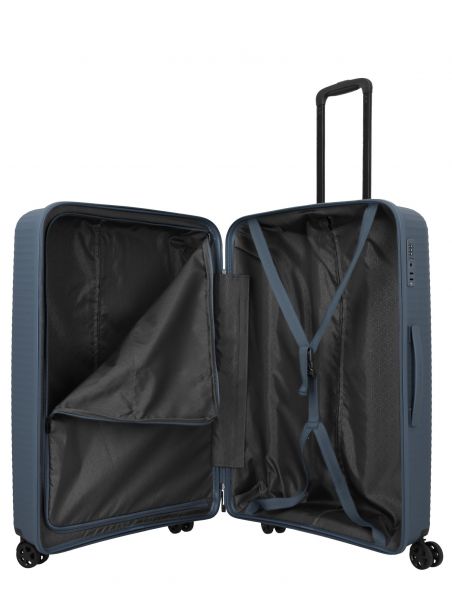 Travelite Air Stripe Trolley 4w L/M exp./S Navy #7