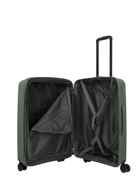 Travelite Air Stripe Trolley 4w M exp Green #7