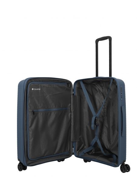 Travelite Air Stripe Trolley 4w M exp Navy #7