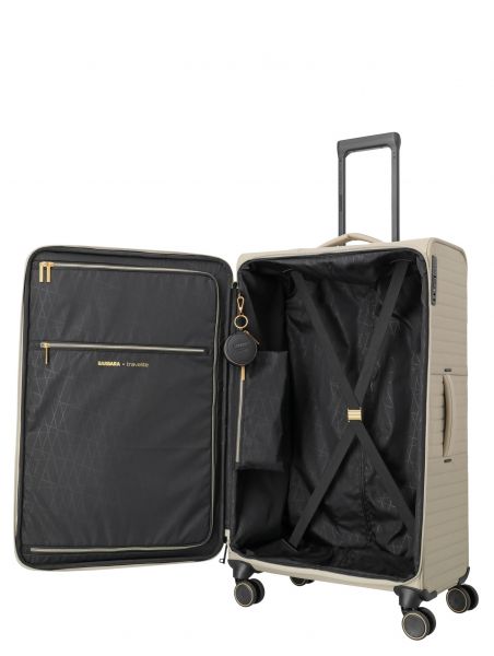 Travelite Barbara Stepp 4W Trolley L Beige #7